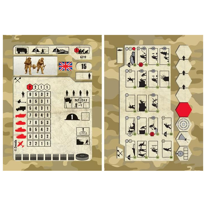Wargames (WWII) figurky 6219 - British Engineers (1:72)