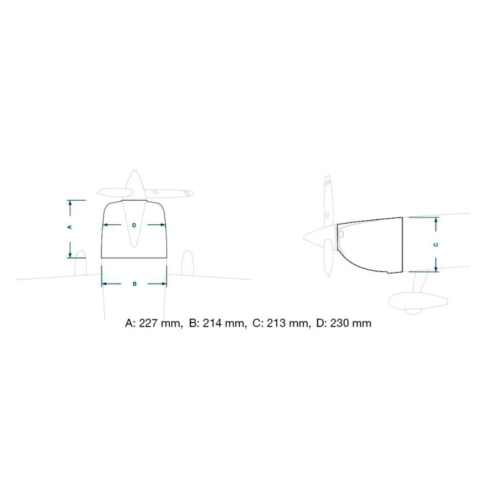 67" Slick 1702mm Zeleno-Modrý