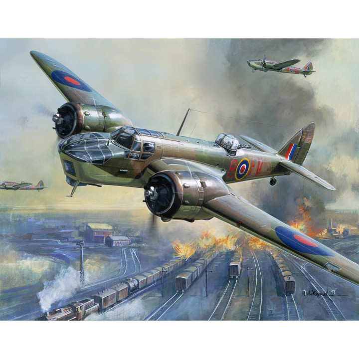 Wargames (WWII) letadlo 6230 - British Bomber Bristol Blenheim IV (1:200)
