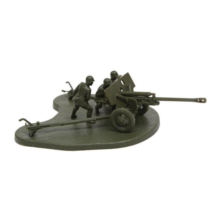 Wargames (WWII) military 6253 - Soviet 76mm anti-tank gun ZIS-3 (1:72)