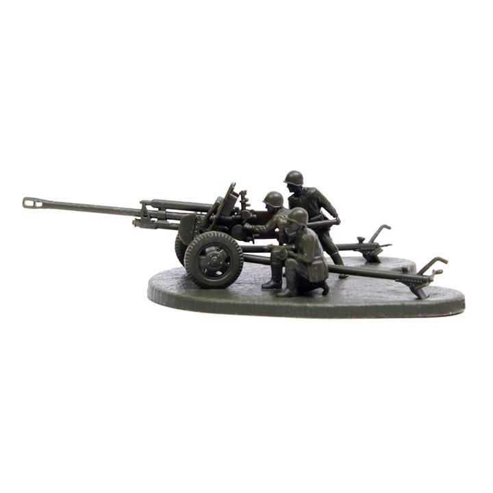 Wargames (WWII) military 6253 - Soviet 76mm anti-tank gun ZIS-3 (1:72)