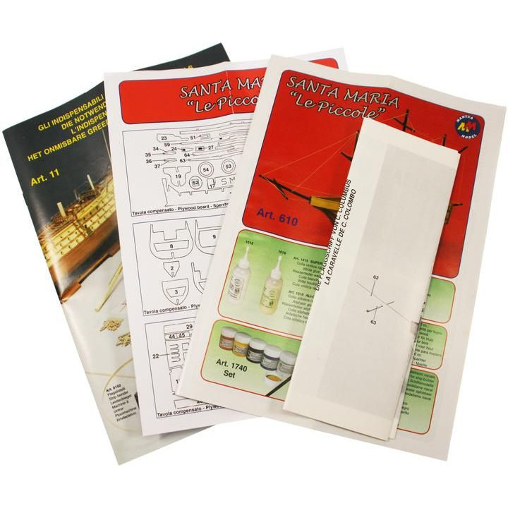 Mantua Model Santa Maria Le Piccole 1:100 kit