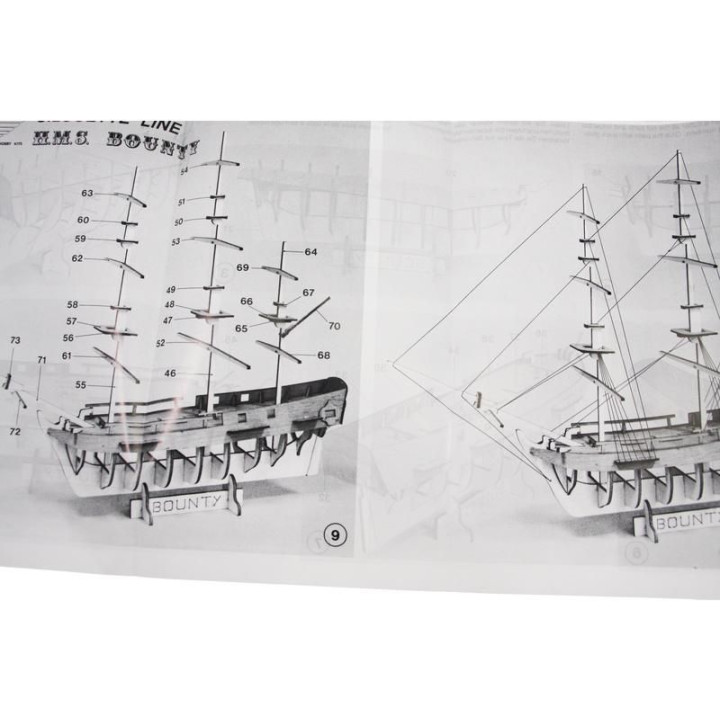 Mantua Model HMS Bounty Le Piccole 1:100 kit