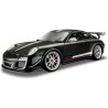 Kovový model auta 1:18 Bburago 18-11036 Plus Porsche 911 GT3 RS 4.0 nejen pro sběratele.  Má otevírací dveře a kapotu, natáčení kol volantem je plně funkční. Barva modelu je černá a je přibližně 23 cm velký.