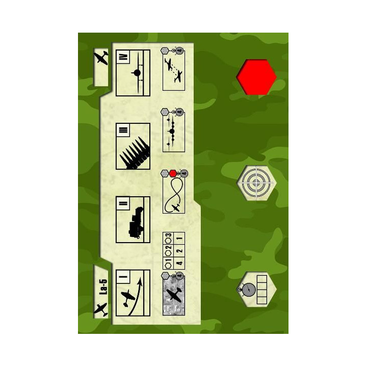 Wargames (WWII) letadlo 6255 - Lavočkin La-5 (1:144)
