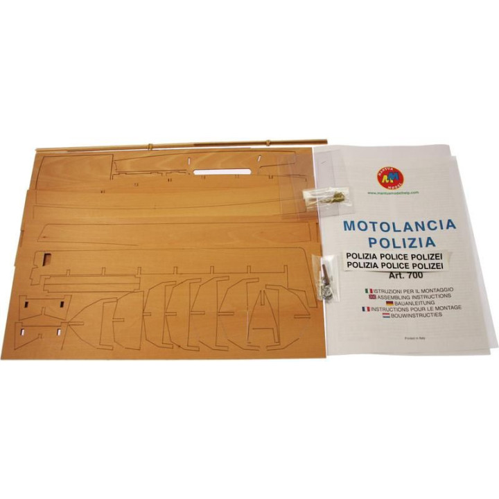 Mantua Model Policejní člun 1:35 kit