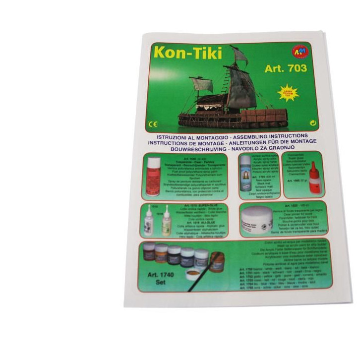 Mantua Model Kontiki 1:18 kit