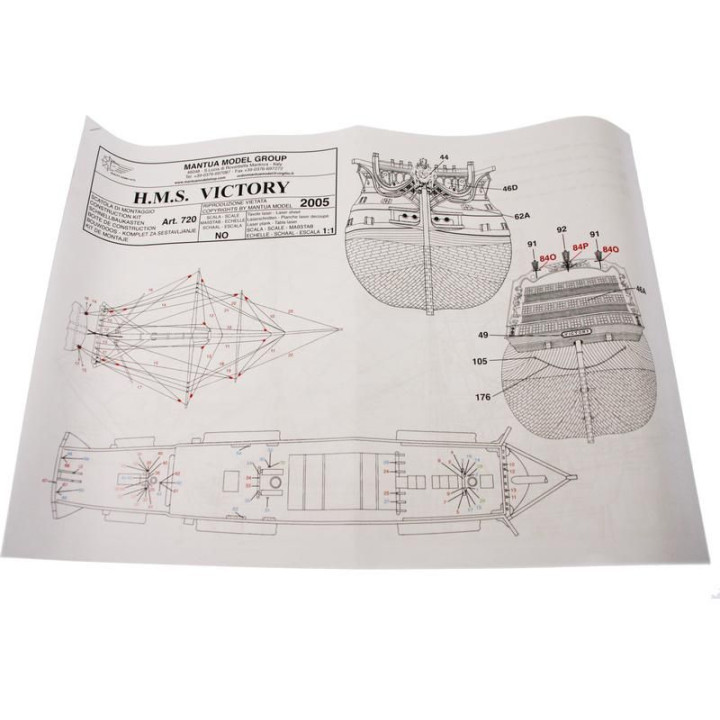 Mantua Model HMS Victory 1:200 kit