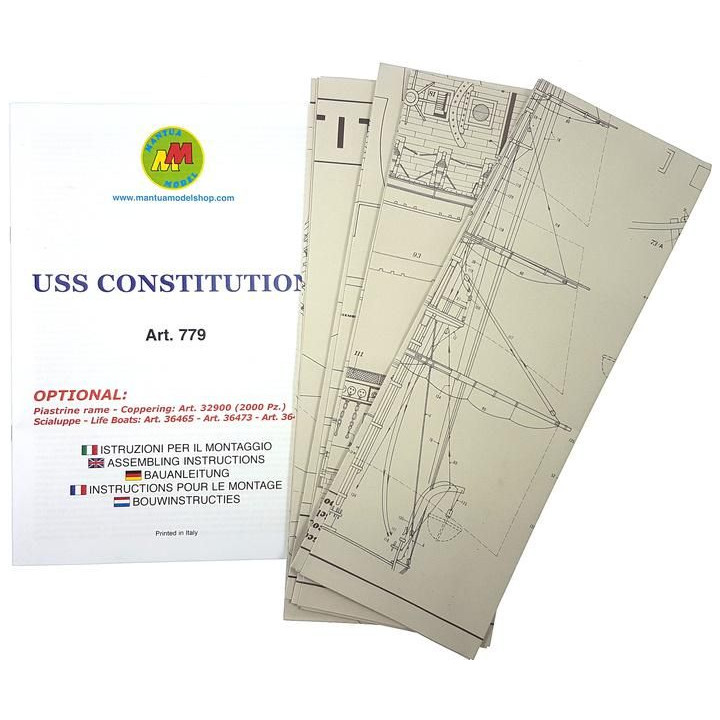 Mantua Model USS Constitution 1:98 kit