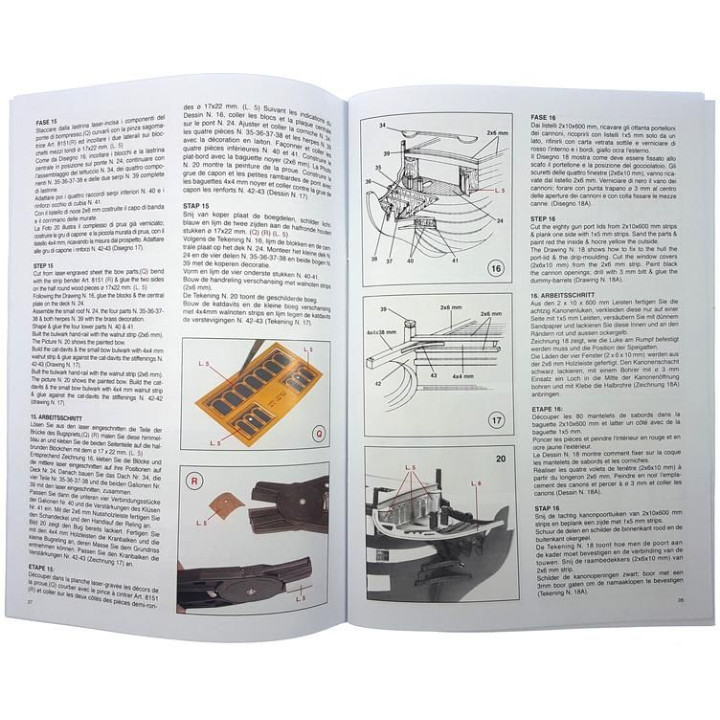 Mantua Model HMS Victory (Sergal) 1:78 kit