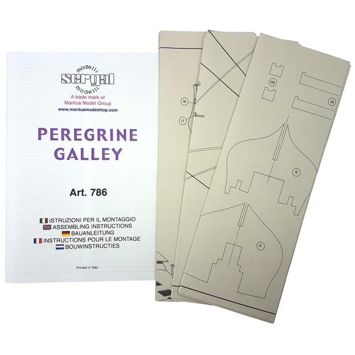 Mantua Model Peregrine Galley 1:60 kit