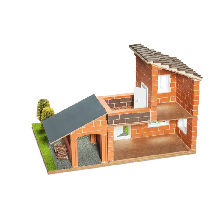 Stavebnice Teifoc Vila 330ks v krabici 44x33x11cm