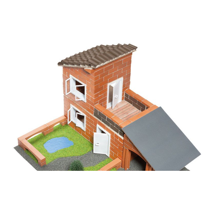 Stavebnice Teifoc Vila 330ks v krabici 44x33x11cm