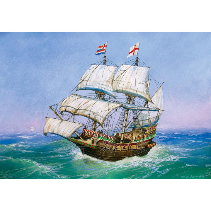 Wargames (TS) loď 6509 - Golden Hind (1:350)
