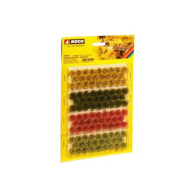 Trávne trsy XL "Kvety", 9mm  NO07011