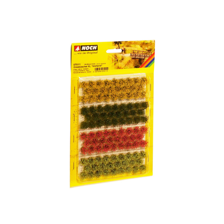 Trávne trsy XL "Kvety", 9mm  NO07011