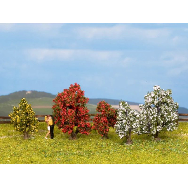 Farebné kríky 5 ks, 3-4cm  NO25420