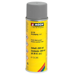 Akrylová farba v spreji matná sivá, 200ml  NO61176