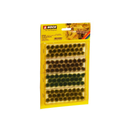 Trávne trsy XL, béžové, zelené, hnedé 9mm  NO07005