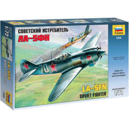Model Kit letadlo 7203 - Lavotchkin LA-5 FN Soviet Fighter (1:72)