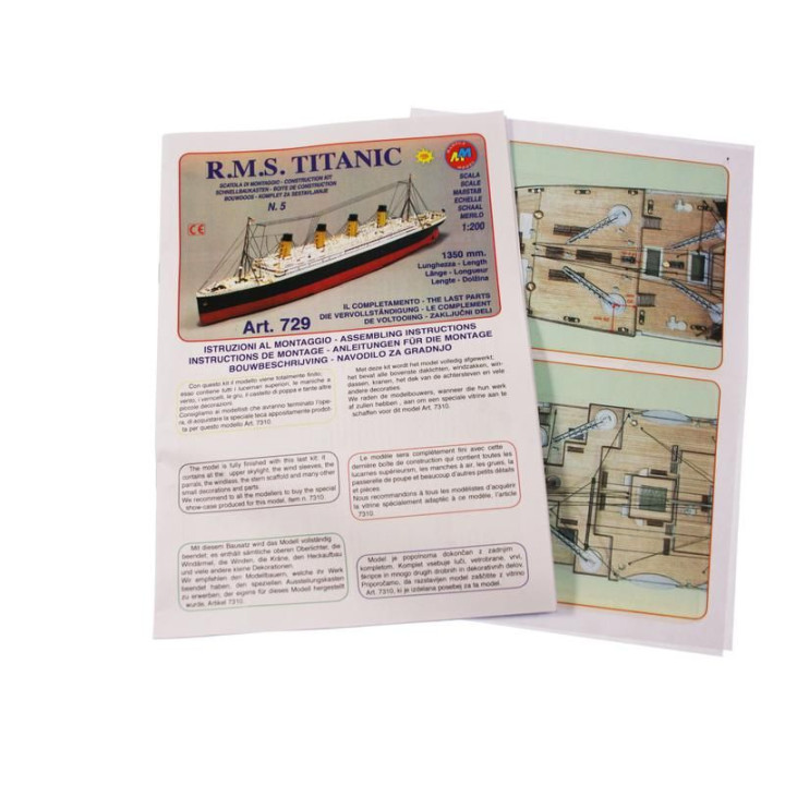 Mantua Model Titanic 1:200 sada č.5 kit