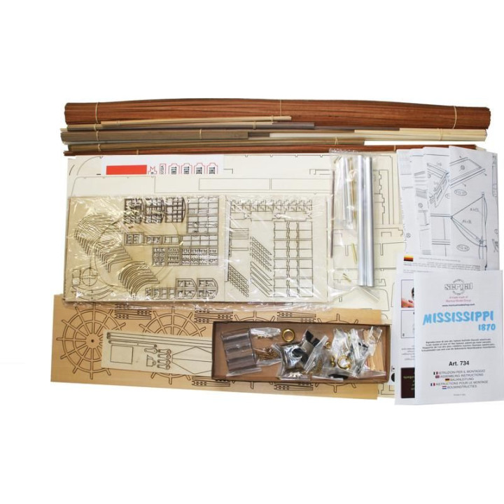 Mantua Model Mississippi 1:50 kit