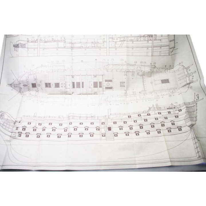 Mantua Model HMS Victory Panart 1:78 kit