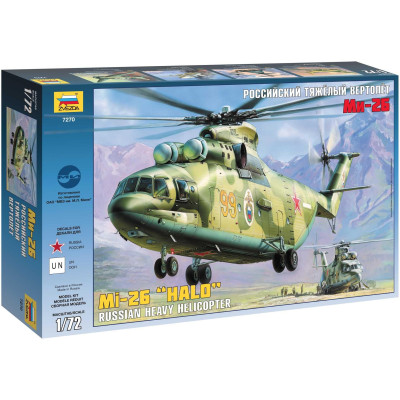 Model Kit vrtulník 7270 - MIL MI-26 Soviet Helicopter (1:72)