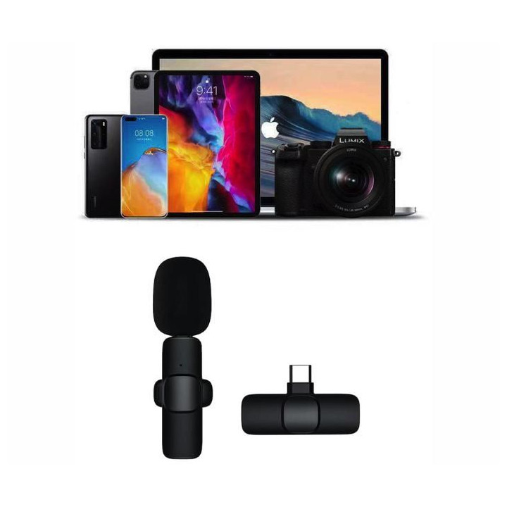 Type-C Lavalier Wireless Microphone (With Battery)