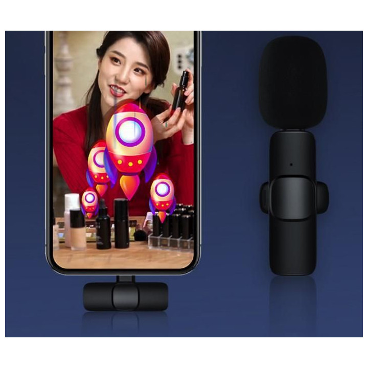 Lightning Lavalier Wireless Microphone (With Battery)