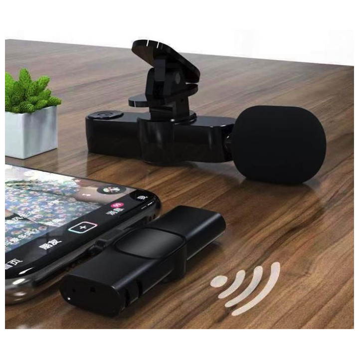 Lightning Lavalier Wireless Microphone (With Battery)