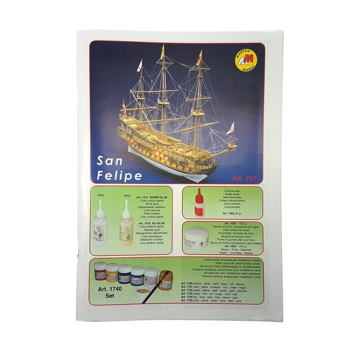 Mantua Model San Felipe 1:75 kit