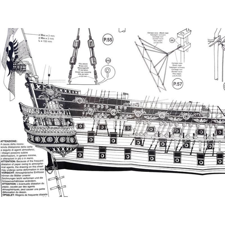Mantua Model San Felipe 1:75 kit