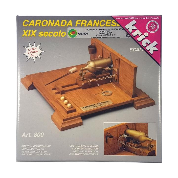 Mantua Model Francouzský kanón 1:17 kit