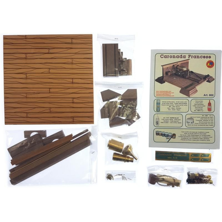 Mantua Model Francouzský kanón 1:17 kit