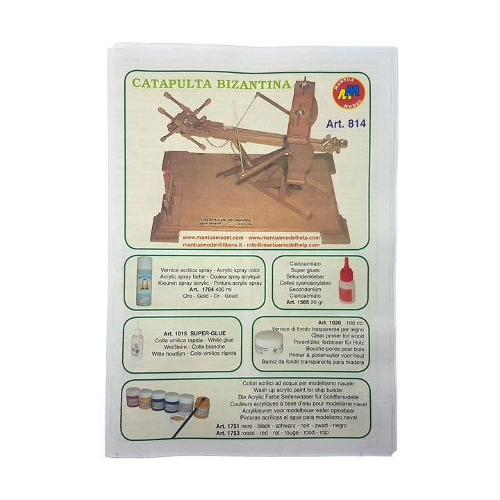 Mantua Model Byzantský katapult 1:17 kit