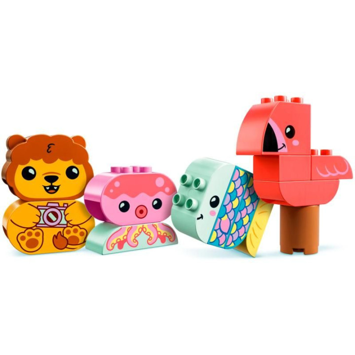 LEGO DUPLO - Legrace ve vaně: Plovoucí ostrov se zvířátky