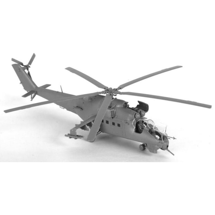 Model Kit vrtulník 7293 - MIL MI-24V/VP Hind E (1:72)