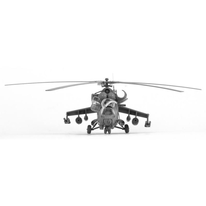 Model Kit vrtulník 7293 - MIL MI-24V/VP Hind E (1:72)