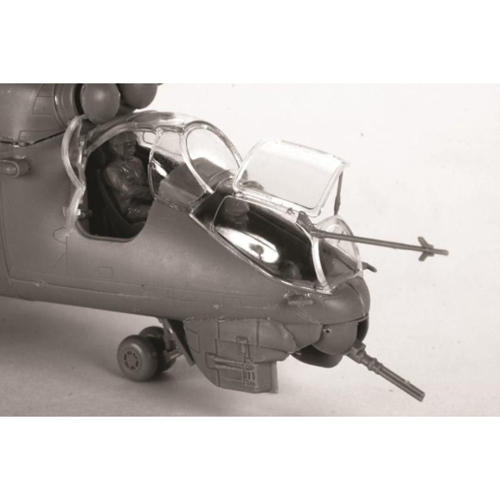 Model Kit vrtulník 7293 - MIL MI-24V/VP Hind E (1:72)