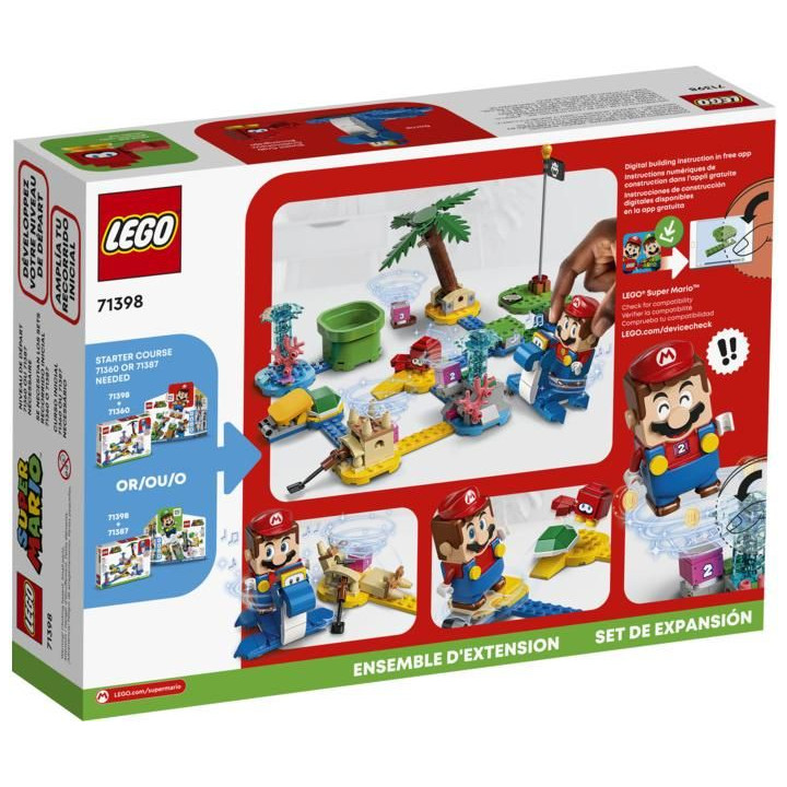 LEGO Super Mario - Na pláži u Dorrie – rozšiřující set