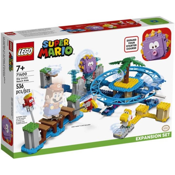 LEGO Super Mario - Plážová jízda s Big Urchinem – rozšiřující set
