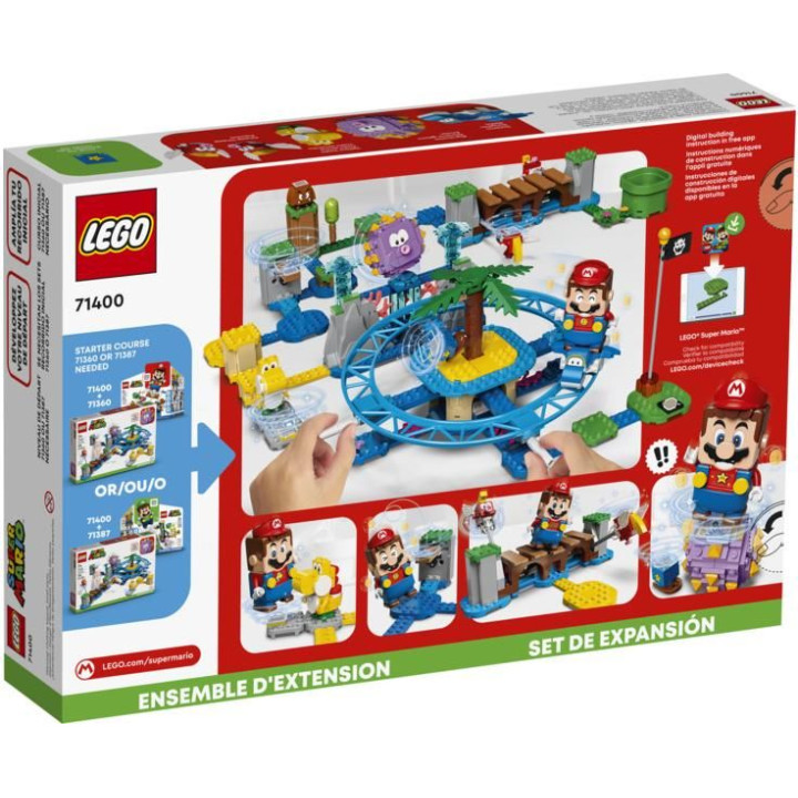 LEGO Super Mario - Plážová jízda s Big Urchinem – rozšiřující set