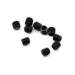 SWORKz ocelový stavěcí šroub imbus M4x4mm, 10 ks.