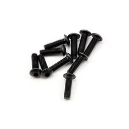 SWORKz ocelový Inbusový šroub s čočkovitou hlavou, M3x10mm, 10 ks.