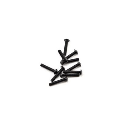 SWORKz ocelový Inbusový šroub s čočkovitou hlavou, M3x16mm, 10 ks.