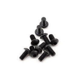 SWORKz ocelový Inbusový šroub s čočkovitou hlavou, M3x6mm, 10 ks.
