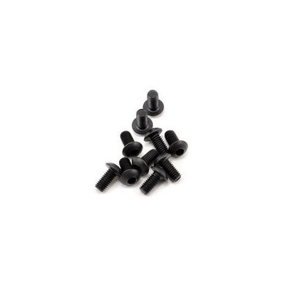 SWORKz ocelový Inbusový šroub s čočkovitou hlavou, M3x6mm, 10 ks.