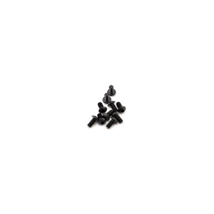 SWORKz ocelový Inbusový šroub s čočkovitou hlavou, M3x6mm, 10 ks.