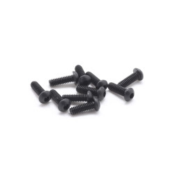SWORKz ocelový Inbusový šroub s čočkovitou hlavou, M2x6mm, 10 ks.